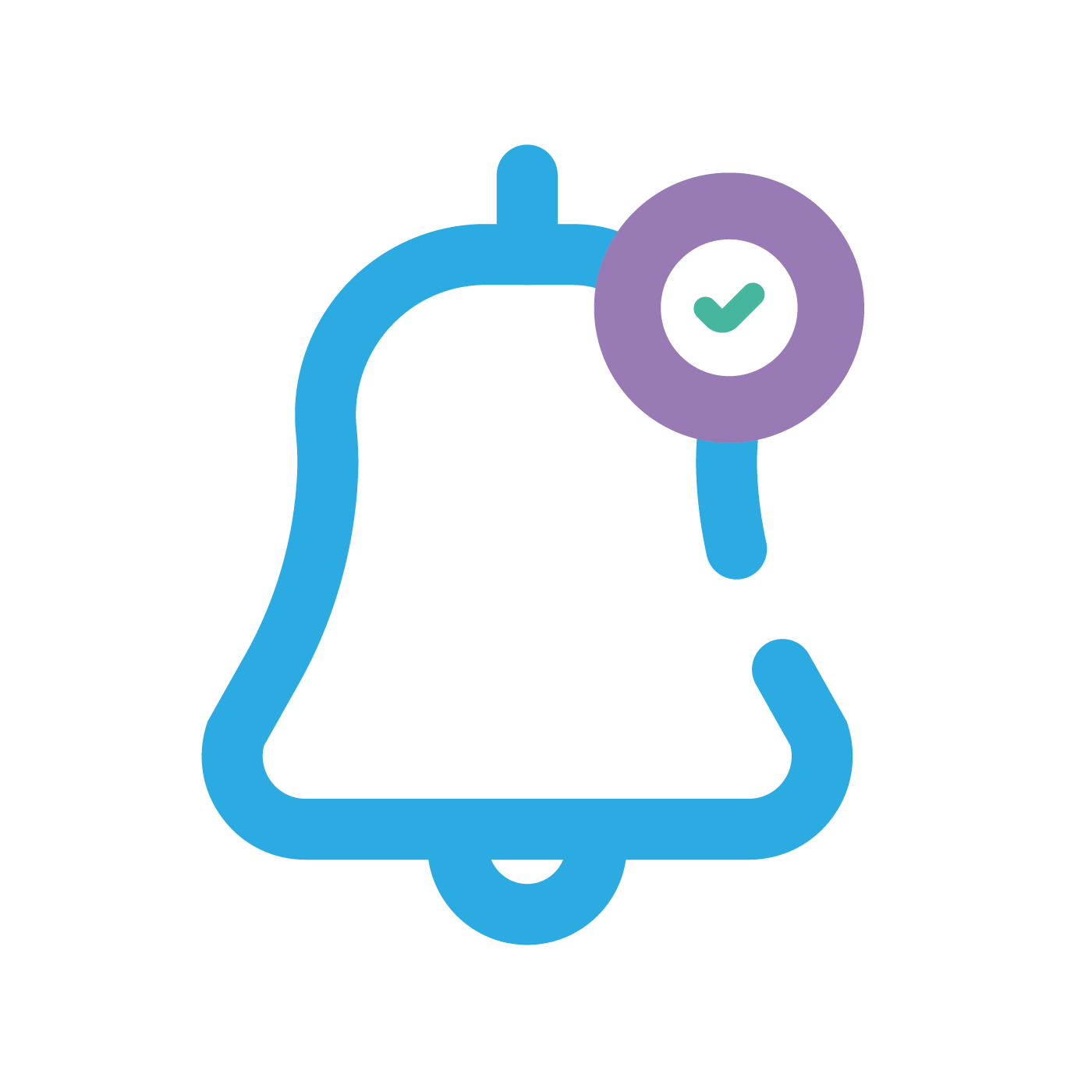 Notification bell icon